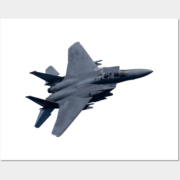 F-15E Strike Eagle no background Wall Art by acefox1